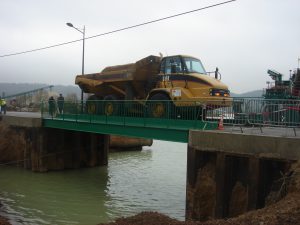 ponts provisoires jumieges